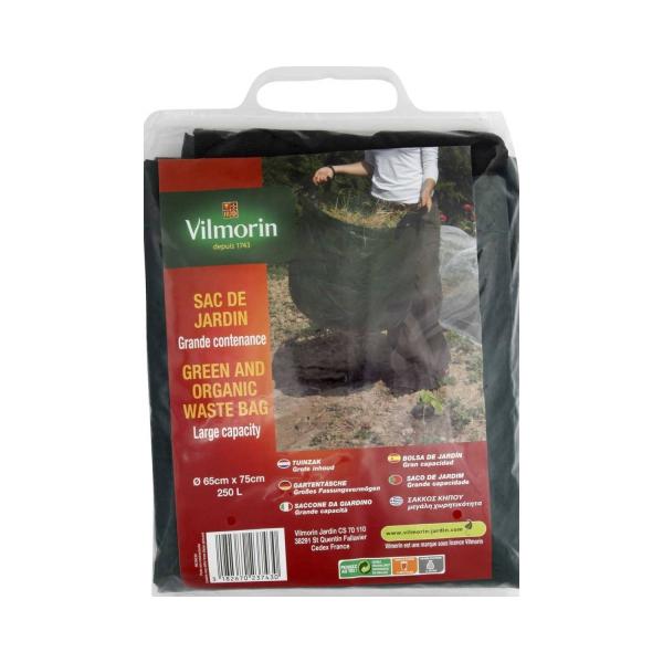 Matériel de jardinage - Sac de Jardin Grande Contenance - 250 L - face recto